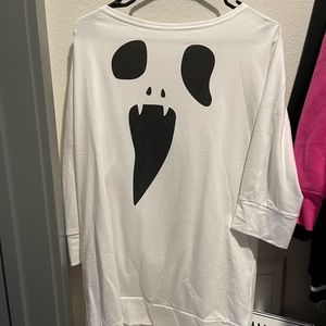 Off the Shoulder Ghost Costume